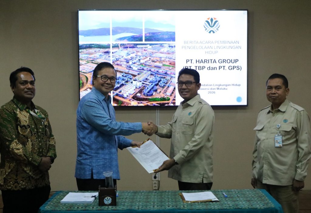 Pusdal LH Suma dan Harita Group Teken Kerja Sama Lanjutan Pengelolaan Lingkungan di Halmahera Selatan