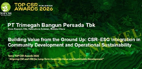 Harita Nickel Perkuat Kepedulian Lingkungan Lewat CSR Berbasis ESG di Pulau Obi
