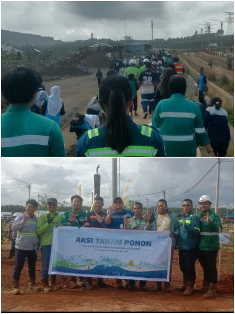Peringati Hari Lingkungan Hidup Sedunia, Harita Nickel dan Warga Kawasi Gelar Aksi Bersih Lingkungan serta Tanam 530 Pohon
