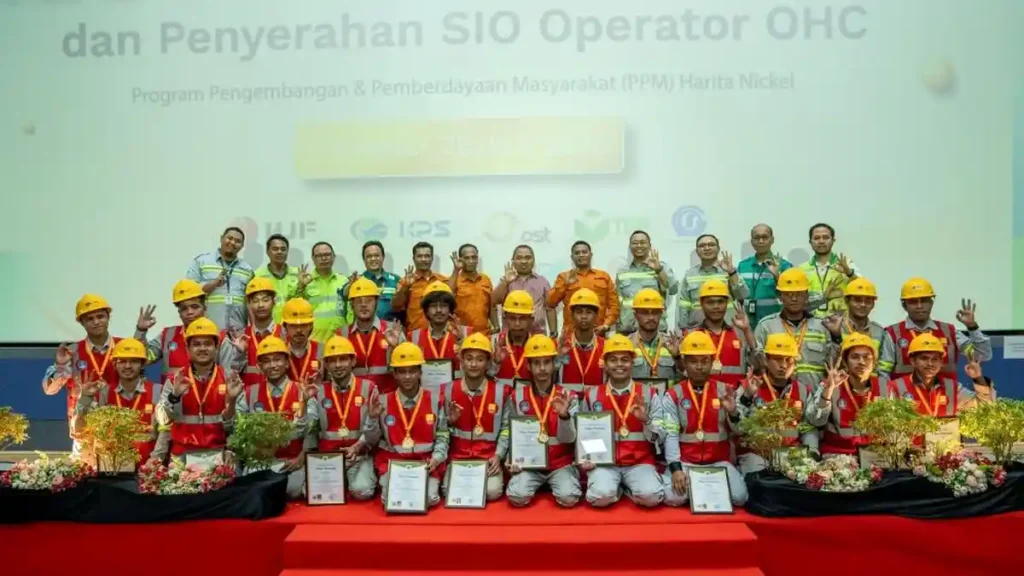 Program PELITA Harita Nickel Berdayakan Pemuda Pulau Obi Jadi Operator Bersertifikat