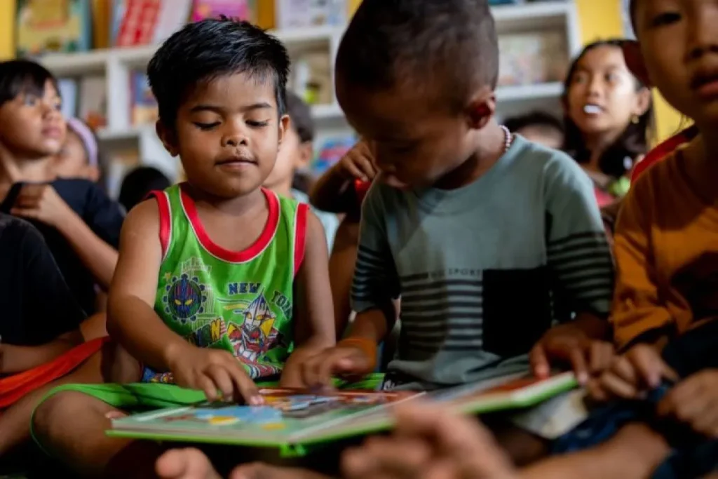 Hari Anak Nasional, Harita Nickel perkuat literasi anak Pulau Obi lewat rumah belajar