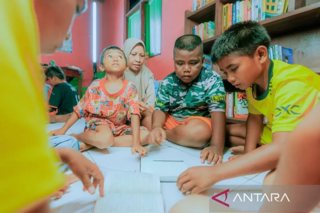 Harita Nickel Bangun Rumah Belajar di Pulau Obi, Dorong Literasi Anak